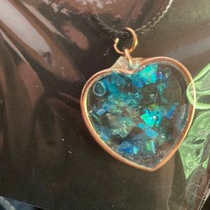 Resin opxy necklace